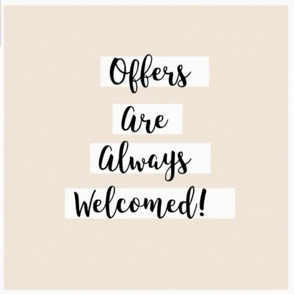 Offers are always welcome 🙏🏽 🤩🥰